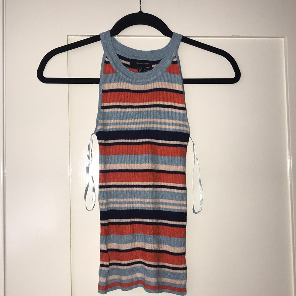Brightly Striped Knit Top NEVER WORN